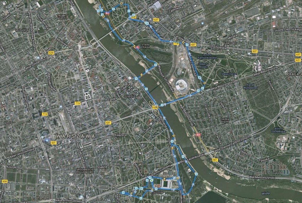 warszawa_mapa_biegu