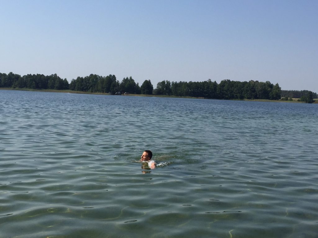 Mój Krasnopol Ironman, przepłynąłem 50 metrów!