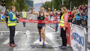 Finisz maratonu w Reykjaviku