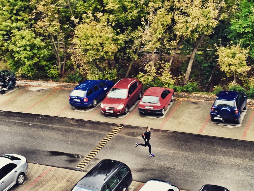 Ostatnie 6 km przed maratonem. 