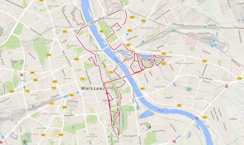 I na sam koniec mój "maraton" po Warszawie.