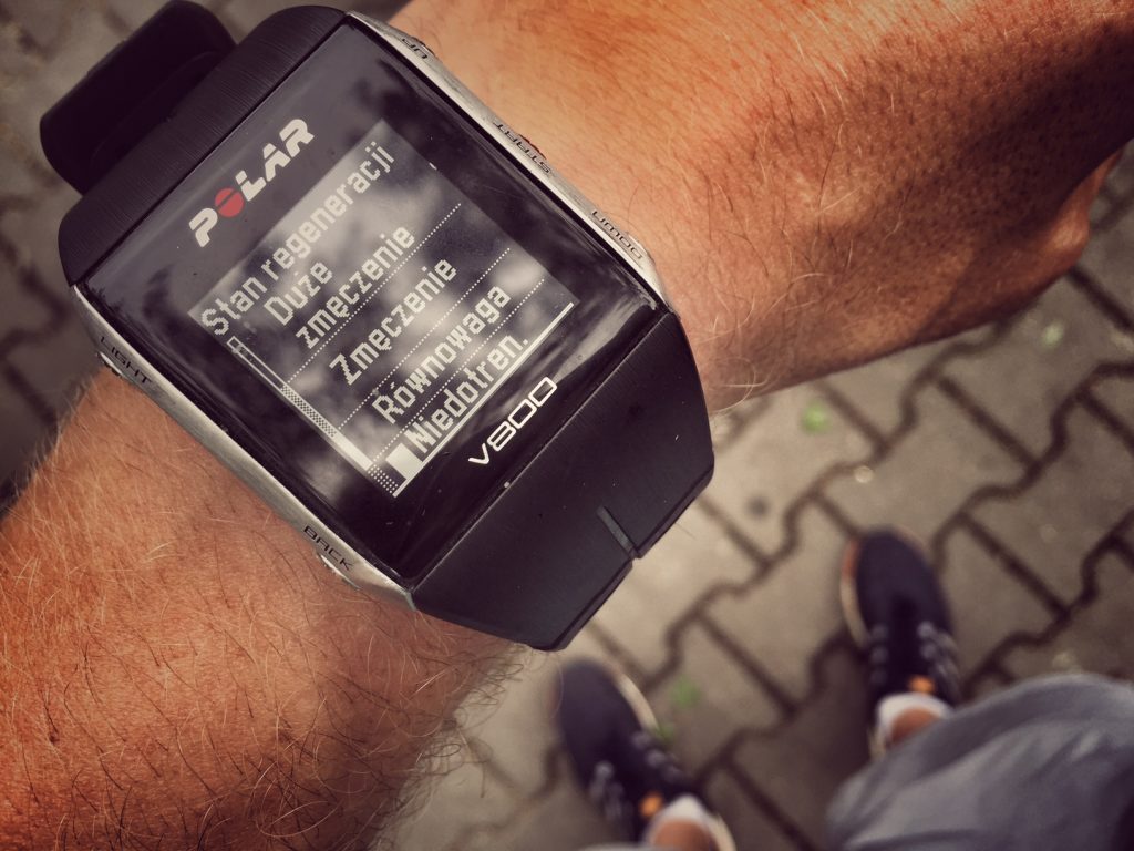 20 km po 4:10 i niedotrenowanie... :) Kocham swojego Polara, potrafi zmotywować :D