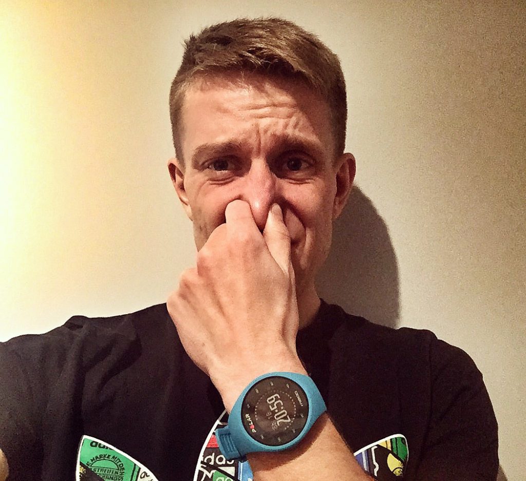 To niestety czas, kiedy w Warszawie panował smog i śmierdziało jak wszędzie jak z komina...